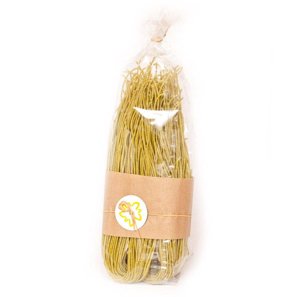 Spinatspaghetti