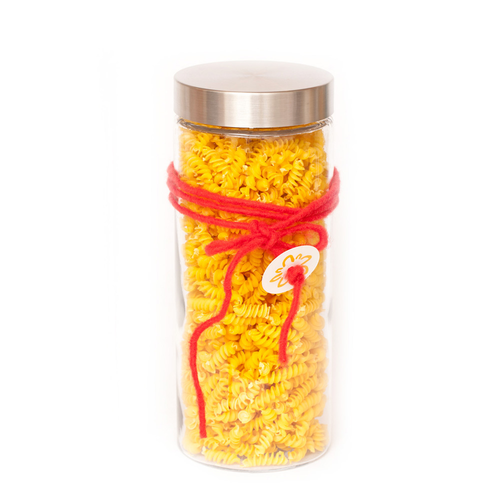 Spirelli im Glas